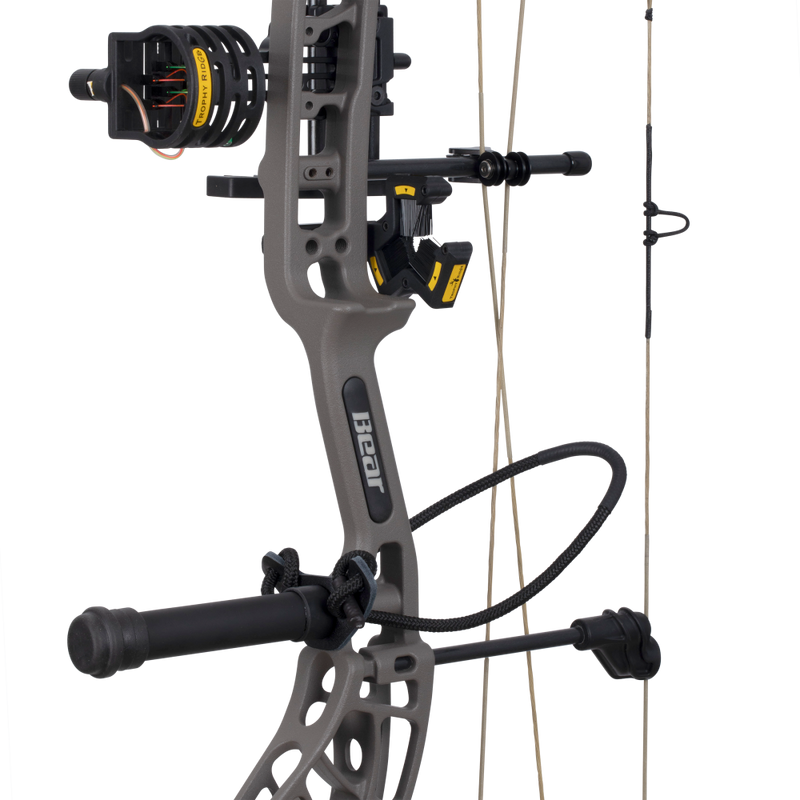 bear archery whitetail maxx ready to hunt compound bow with trophy ridge accessories
