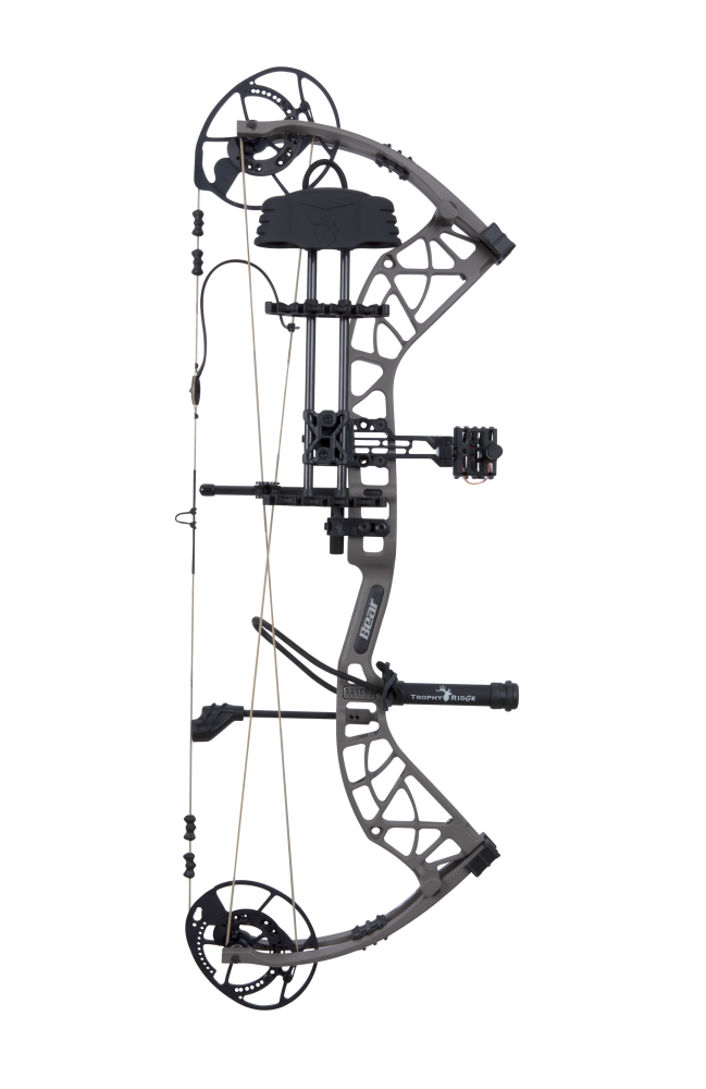 bear archery whitetail maxx ready to hunt compound bow with trophy ridge accessories