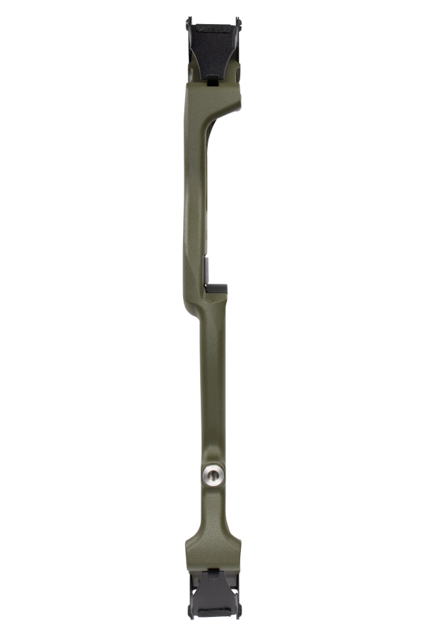 The Fred Eichler Signature Series Take Down allows bowhunters to adjust the bow's shelf radius through three interchangeable shelf inserts that come with the riser_5