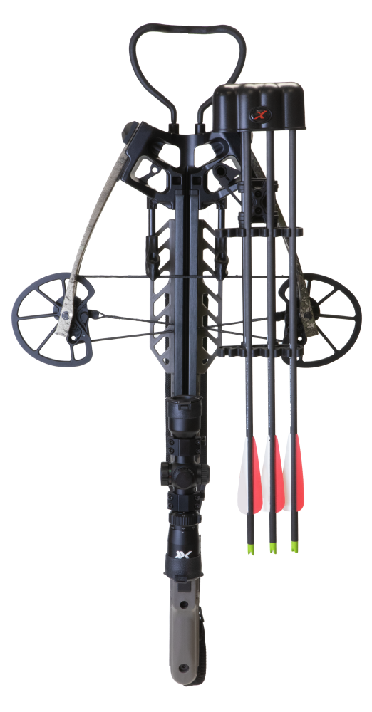 The Bear Constrictor Pro Crossbow fires bolts at blazing speeds of 400 FPS - affordable crossbow - narrow crossbow