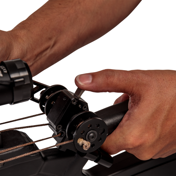 Bear X Detachable Cocking Crank - Crossbow Crank - crossbow cocking crank archery accessories. Anti-reverse mechanism prevents the crank from moving once the handle is let go