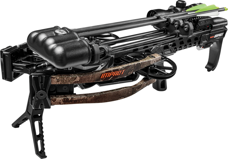 Bear X Impact Crossbow - Compact Crossbow - Crossbow with Crank - Crossbow with Crank Cocking Device