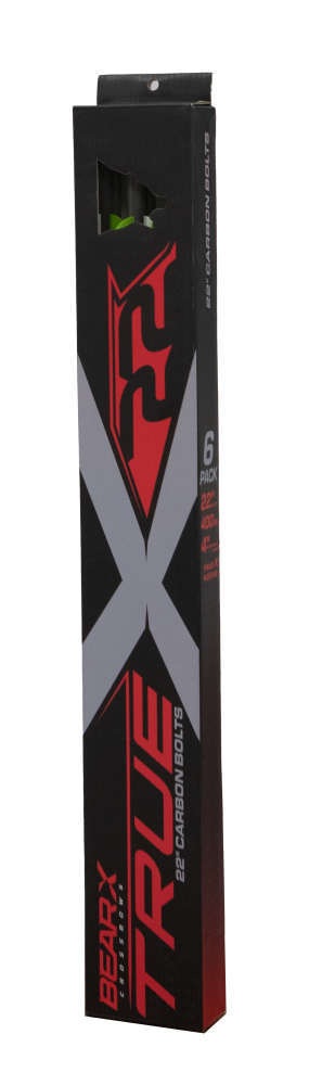 Bear Archery TrueX 22 Inch Crossbow Bolts - Crossbow Bolts 22 Inch - Crossbow Arrows for Hunting