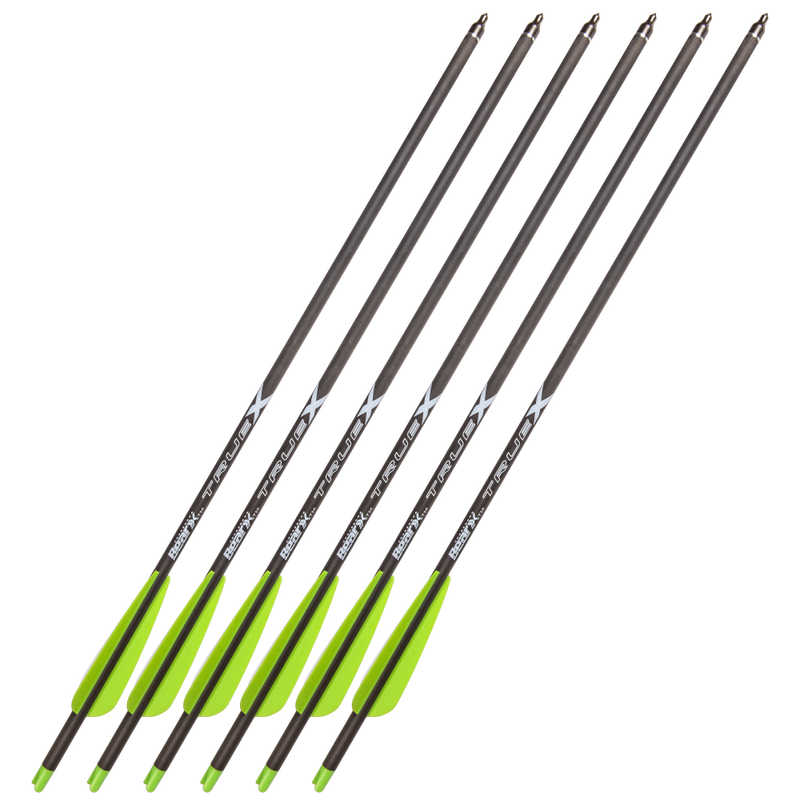 Bear Archery TrueX 20 Inch Crossbow Arrows - 20 inch crossbow bolts