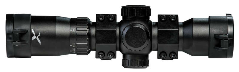 Red and Green illumination options for optimal visibility - Wire Reticle Crossbow Sight - Crossbow Scope for Hunting