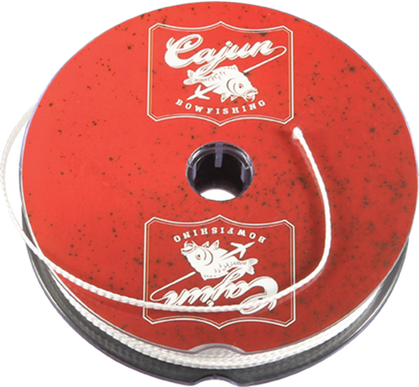 Cajun Bowfishing 25-Yard Spool of Premium Bowfishing Line with Superior Resistance to Wear or Breakage up to 250 lbs.