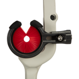Cajun Bowfishing whisker biscuit has a V-notch located at the top allows for easier loading and reduces slide obstruction during the shot.