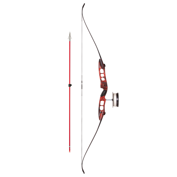 Cajun Bowfishing Fish Stick Ready to Fish Kit - Bowfishing Recurve Bow - Recurve Bow for Bowfishing - Recurve Fishing Bow