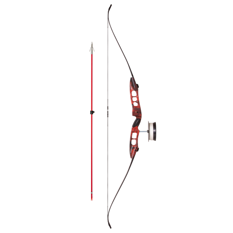 Cajun Bowfishing Fish Stick Ready to Fish Kit - Bowfishing Recurve Bow - Recurve Bow for Bowfishing - Recurve Fishing Bow