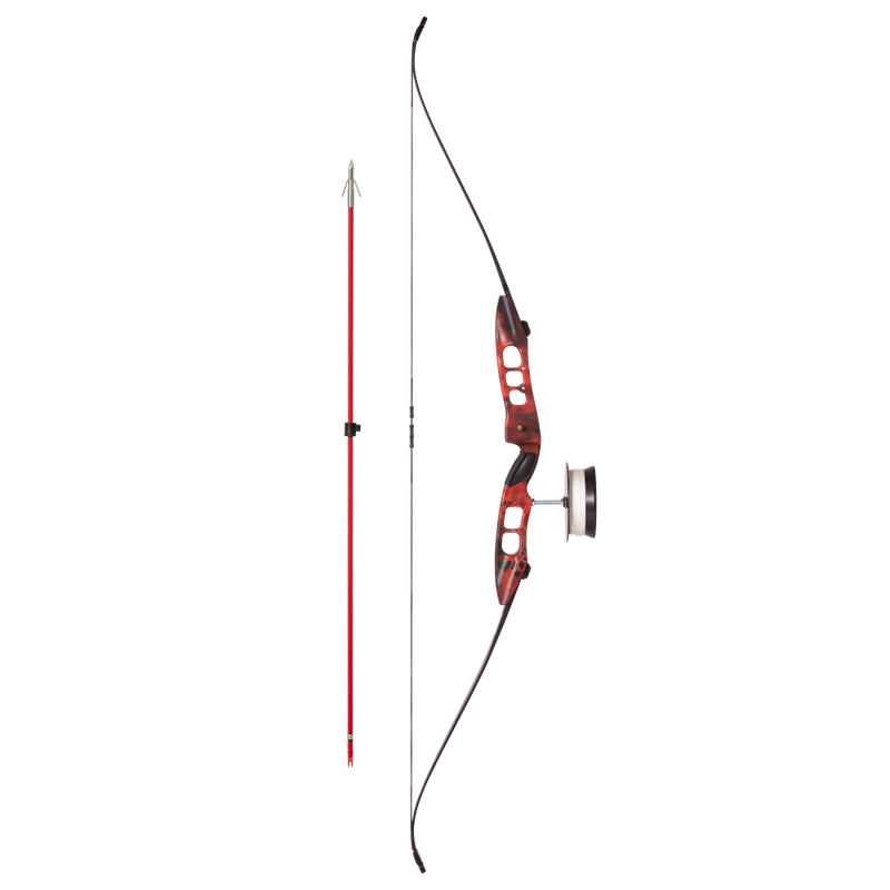 High-grade aluminum riser and composite limbs that handles abuse of bowfishing_2