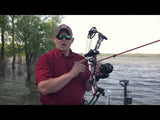 Cajun Bowfishing Picatinny Bowfishing Bow Light - Flashlight Mounting Bracket - Bowfishing Bow Light Mount - Compound Bow Light