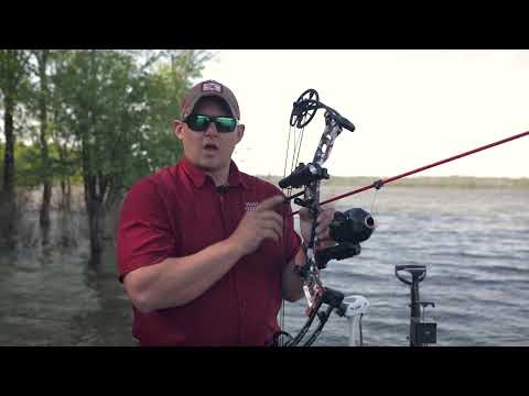 Cajun Bowfishing Picatinny Bowfishing Bow Light - Flashlight Mounting Bracket - Bowfishing Bow Light Mount - Compound Bow Light
