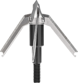 Meet Seeker Crossbow 2" cutting DIA, 100 Grain Weight, Sharp and Strong .035 Blades - - expandable crossbow broadhead