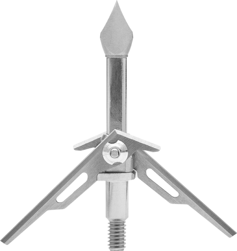 SIK Broadheads - SK2 Expandable Broadhead Features signature Offset Blade Design