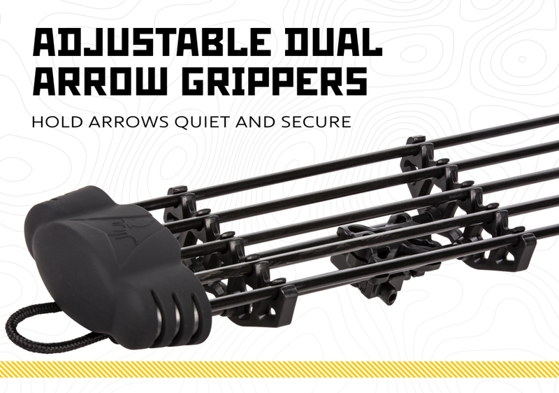 Trophy Ridge 5 Spot Arrow Quiver - Compound Bow Quiver - Black Bow Quiver