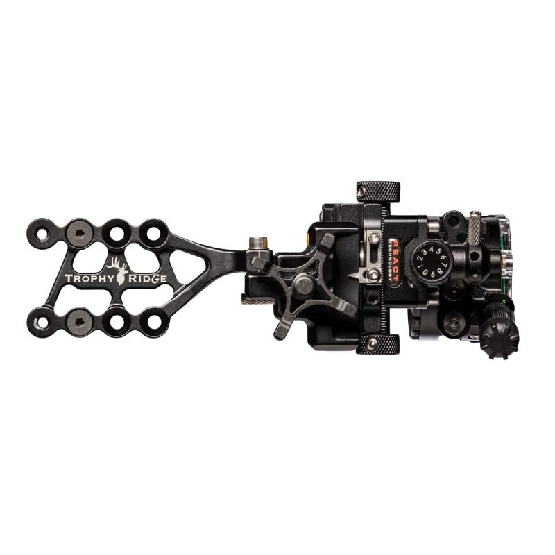 After only 2 yardage adjustments, React® Technology automatically sights in the remaining indicators for dead-certain accuracy_4