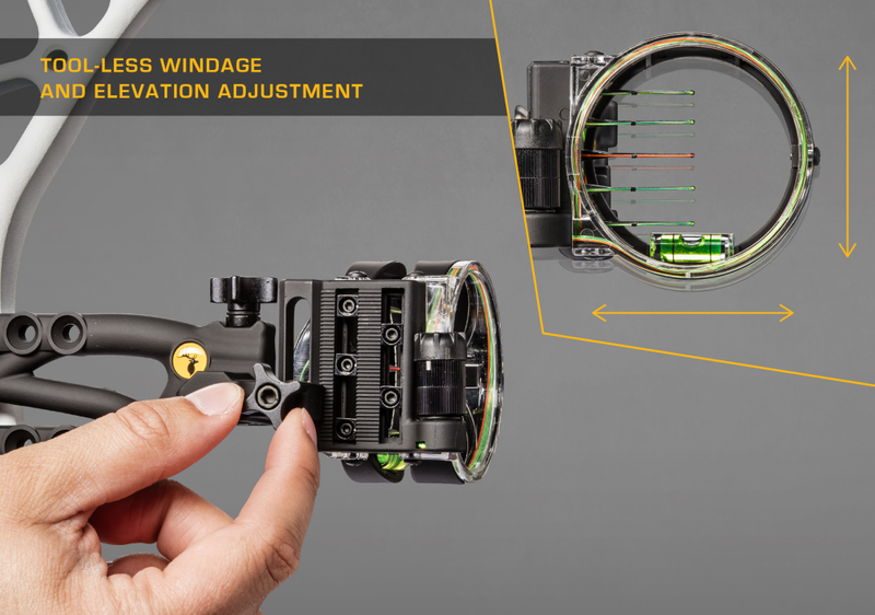 Properly align shots with the precision installed bubble level_6