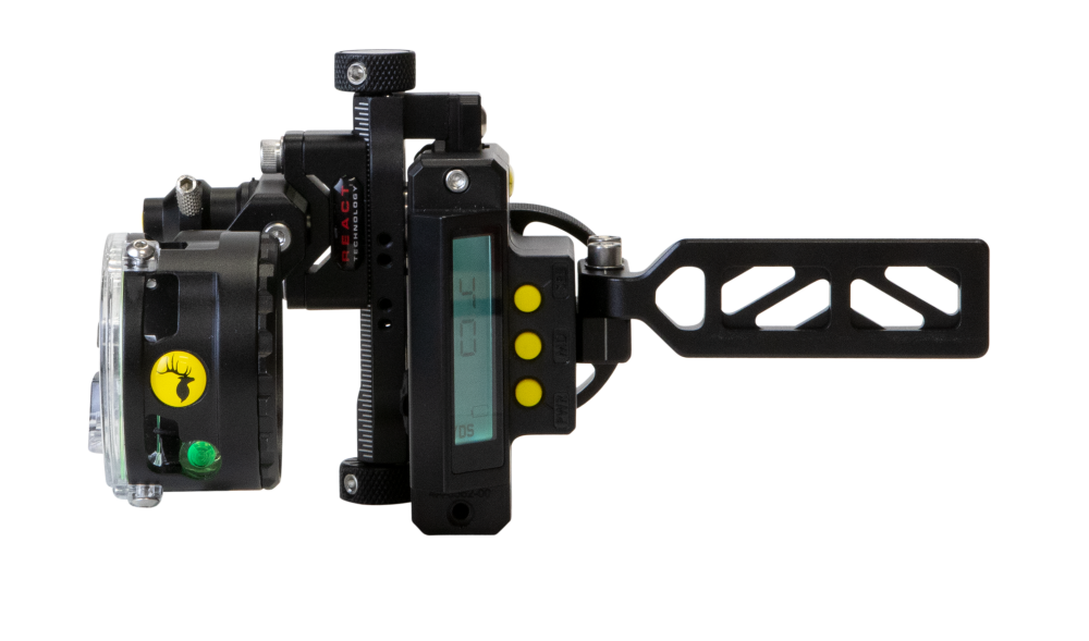 Digital React One Pin Sight With Mathews Bridge Lock Bear Archery Digital react one pin sight with mathews bridge lock bear archery