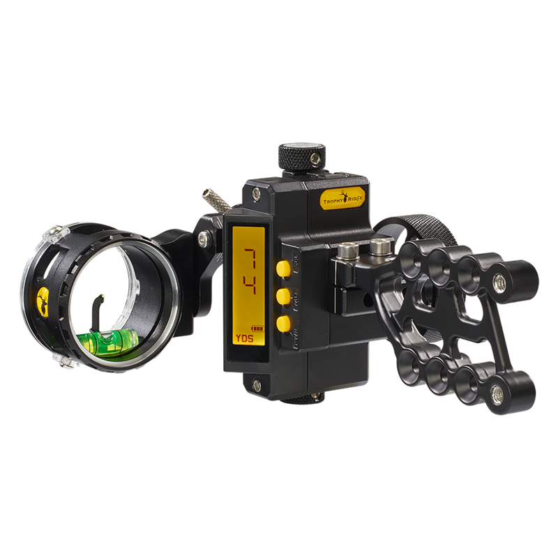 Digital React One Pin Bow Sight - Digital Bow Sight - Single Pin Sight