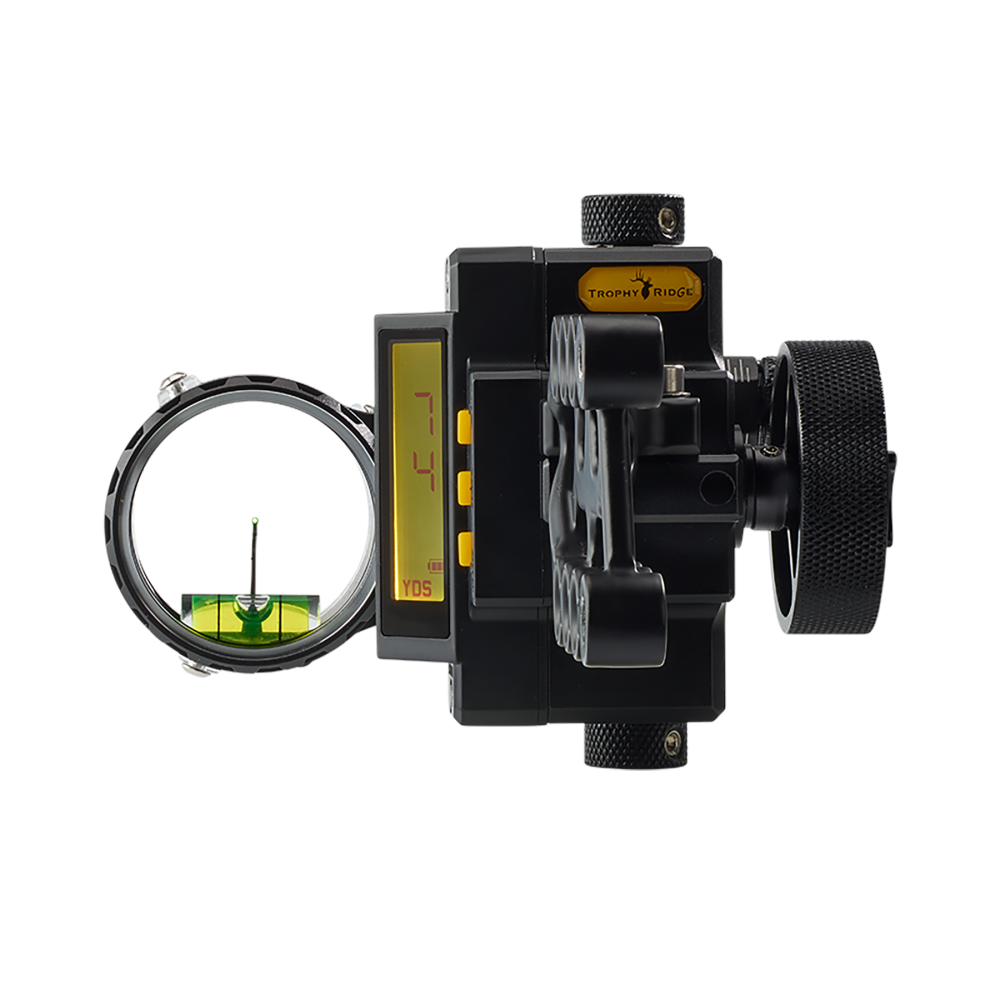 Trophy Ridge Digital React Single Pin Bow Sight Bear Archery Trophy ridge digital react single pin bow sight bear archery
