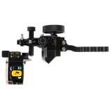 Trophy Ridge Digital React Trio Pro Bow Sight - 3 Pin Bow Sight - Digital Bow Sight - Best Compound Bow Sight