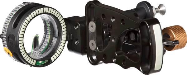 Trophy Ridge Drive™ Slider Sight with Adjustable Indicator Pin for Ultra-Precise Adjustments, and Ultra-Bright Vertical Fiber Optic Pin_1
