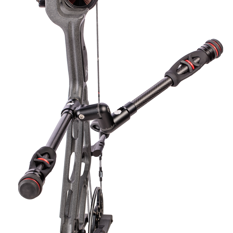 Trophy Ridge Hitman Bow Stabilizer Kit Includes one 8" and one 6" Stabilizer_3