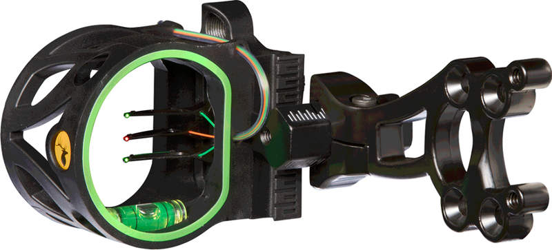Trophy Ridge Joker 3-Pin Sight with Fiber Optic Pins, Reversible Sight Mount, and Multiple Mounting Holes_1