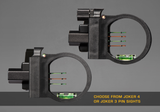 Trophy Ridge Joker 3-Pin Sight with Fiber Optic Pins, Reversible Sight Mount, and Multiple Mounting Holes_7