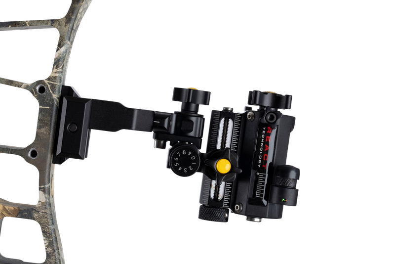 Facilitates quick and intuitive sighting in - Trophy Ridge React Pro 5 Pin Bow Sight with Integrated Mounting System