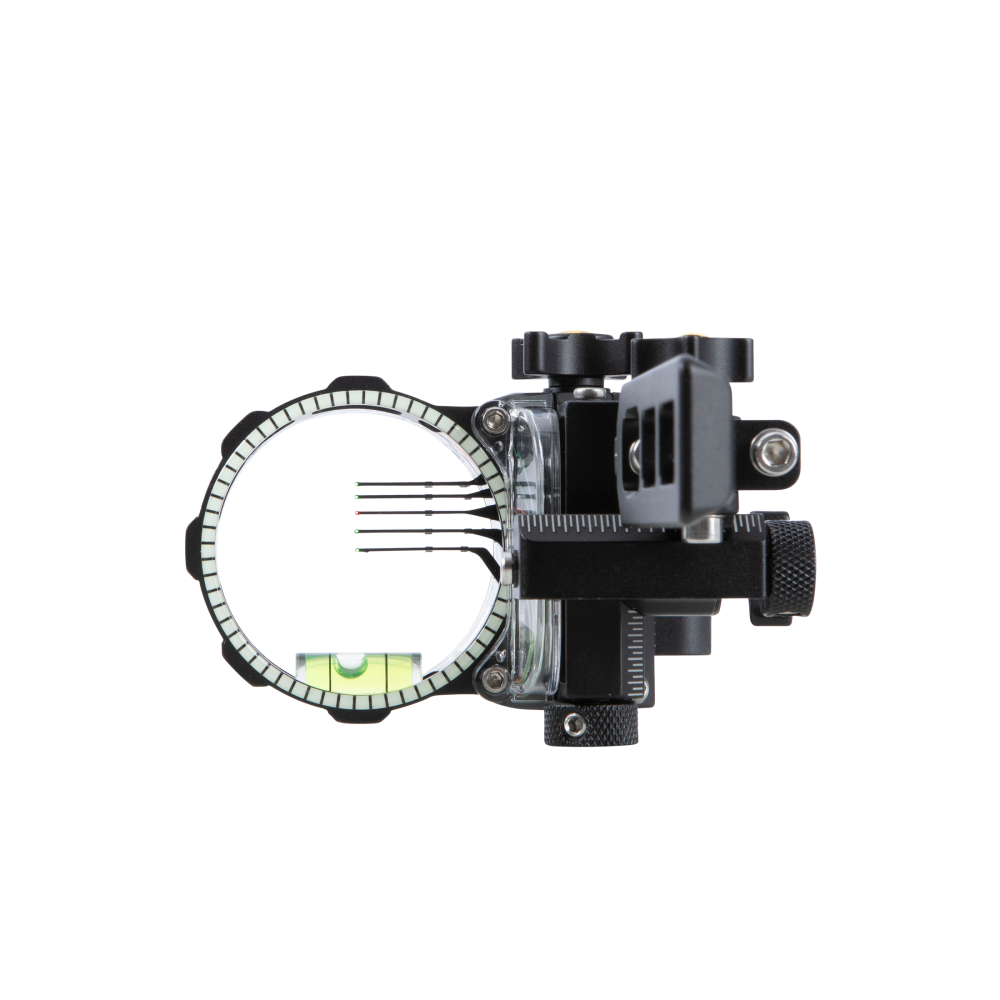 Ridge Lock Pro React Pro 5 Bow Sight with Mathews Bridge Lock – Bear Archery