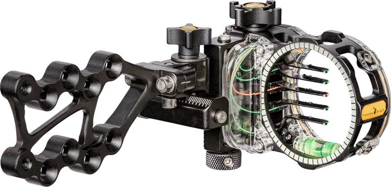 Trophy Ridge React® Pro™ 5-Pin Sight with React Technology and Tool-less Micro-Click Adjustments_1