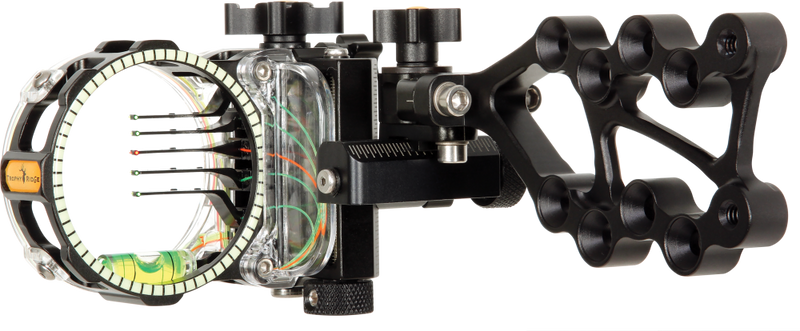 Trophy Ridge React® Pro™ 5-Pin Sight with React Technology and Tool-less Micro-Click Adjustments – Right Hand – Black_1