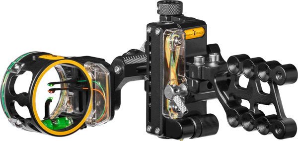 Trophy Ridge React Trio Pro 3 Pin Bow Sight - Best Compound Bow Sight - Digital Bow Sight