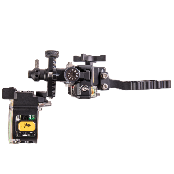 Make easy corrections with advanced 100% tool-less micro adjustment on the React Trio Digital Bow Sight.