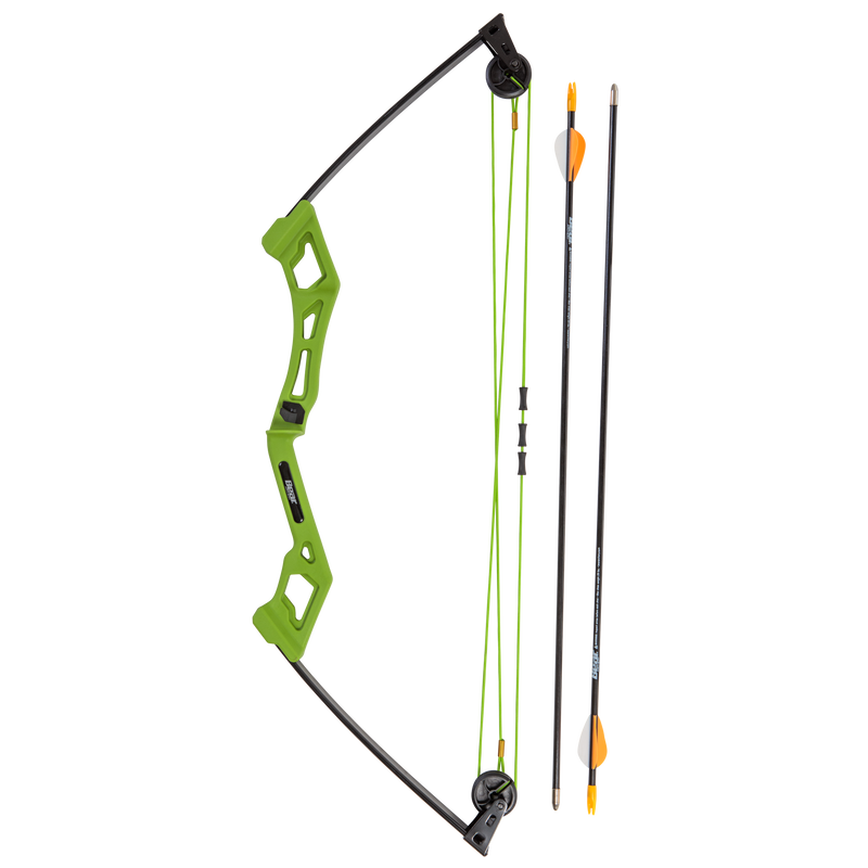 Bear Archery Apprentice Bow Set Youth Archery Bow Set - Bear Apprentice Bow - Green Youth Bow