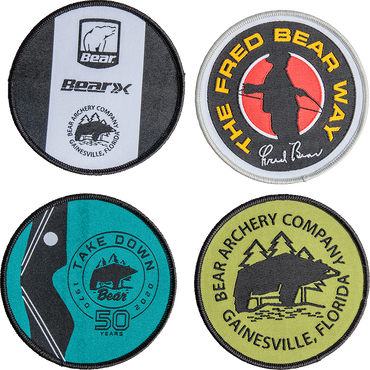 Bear Traditional Logo Patches Archery Accessories_1