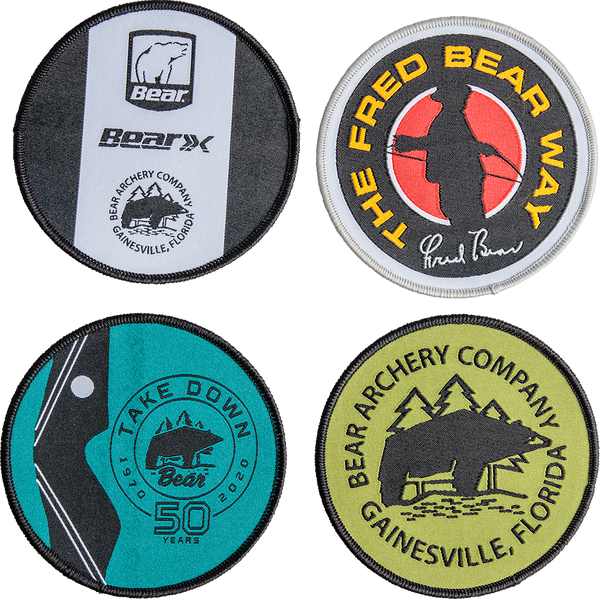 Bear Traditional Logo Patches Archery Accessories_1