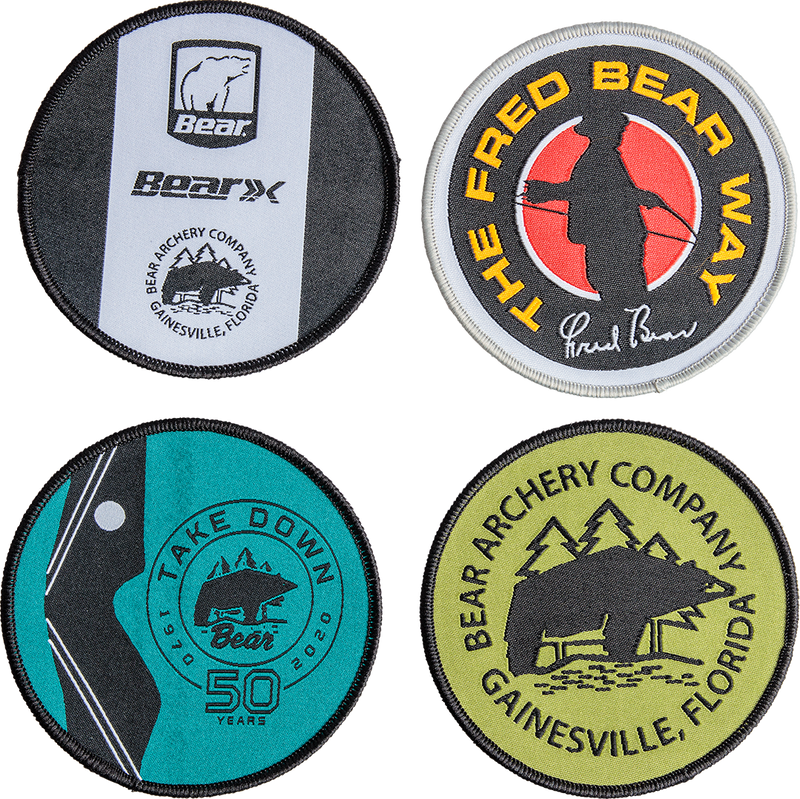 Bear Traditional Logo Patches Archery Accessories_1