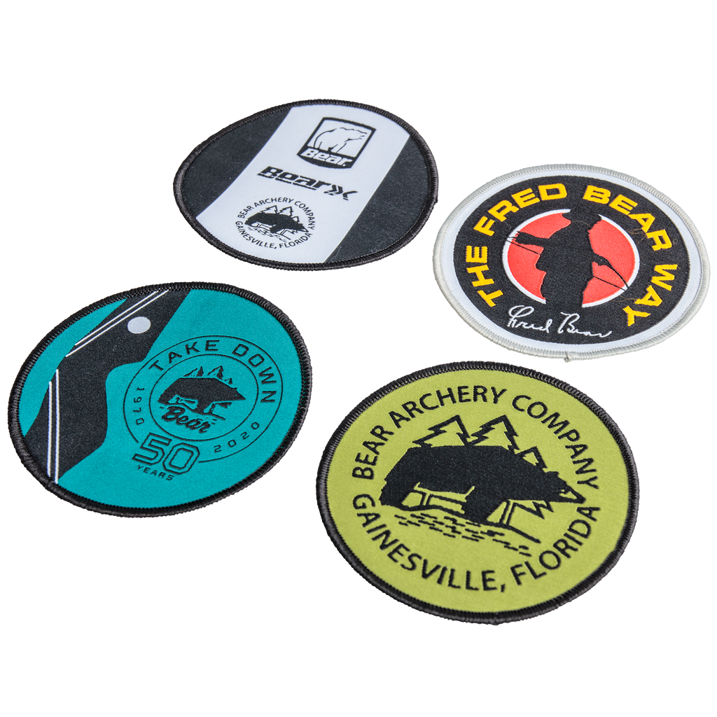 Bear Archery Set of Four Patches