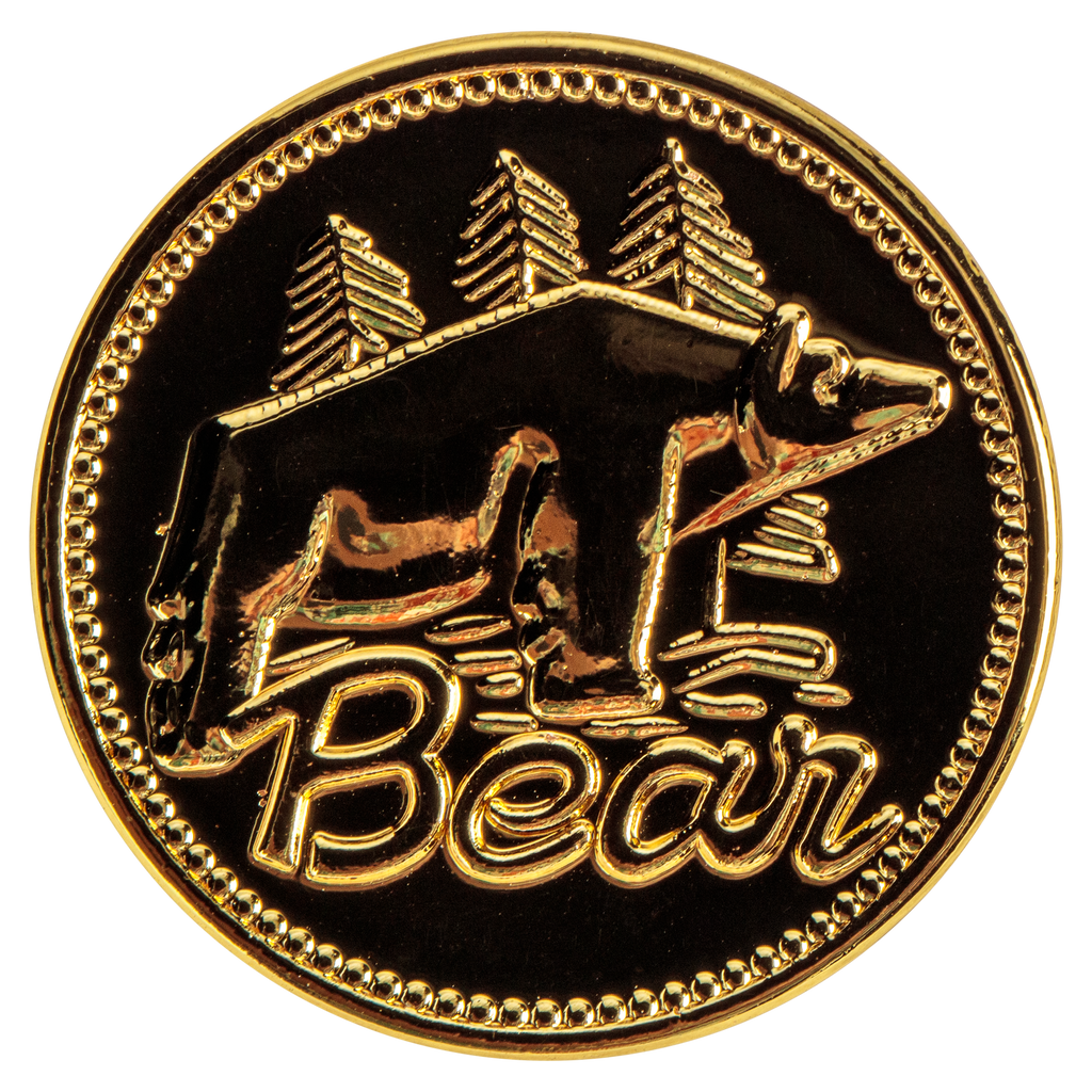Bear Archery Traditional Gold Lapel Pin