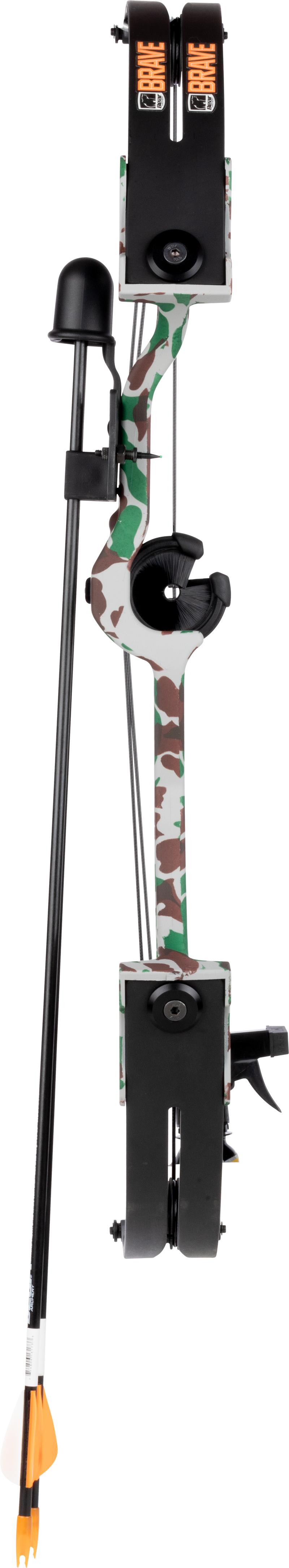 Bear Brave Bow with Biscuit - Camo Youth Compound Bow - Youth_10