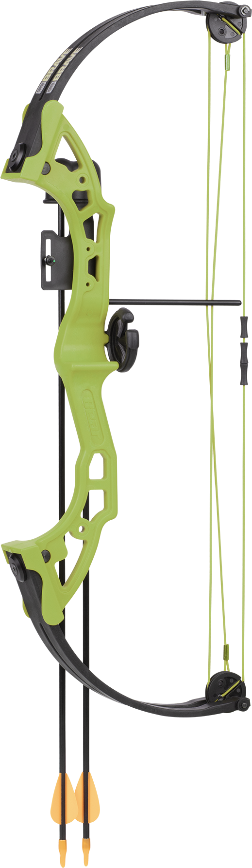 Bear Brave with Biscuit - Green Compound Bow - Youth_1