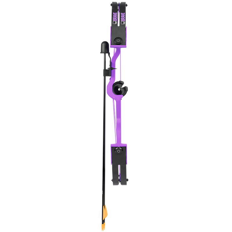 Bear Brave with Biscuit - Purple Compound Bow - Youth_10