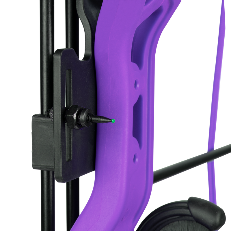 Bear Brave Bow with Biscuit - Purple Youth Compound Bow - Youth_6