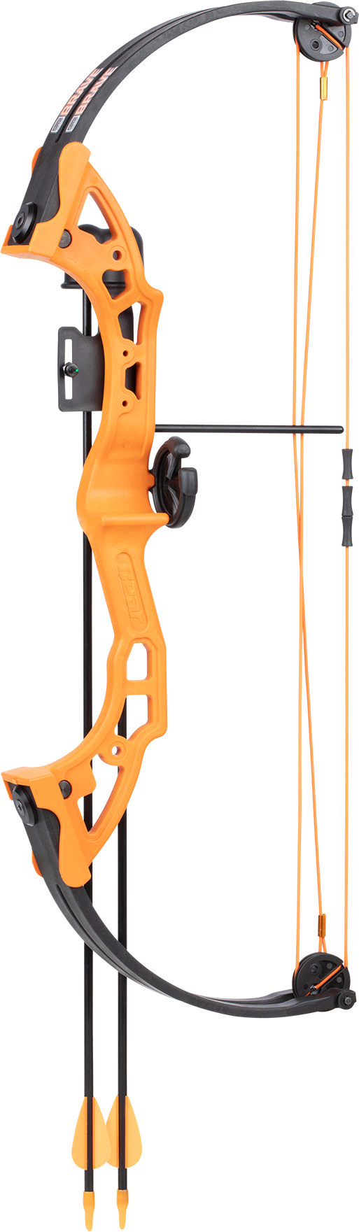 Bear Brave with Biscuit - Orange Compound Bow - Youth_1