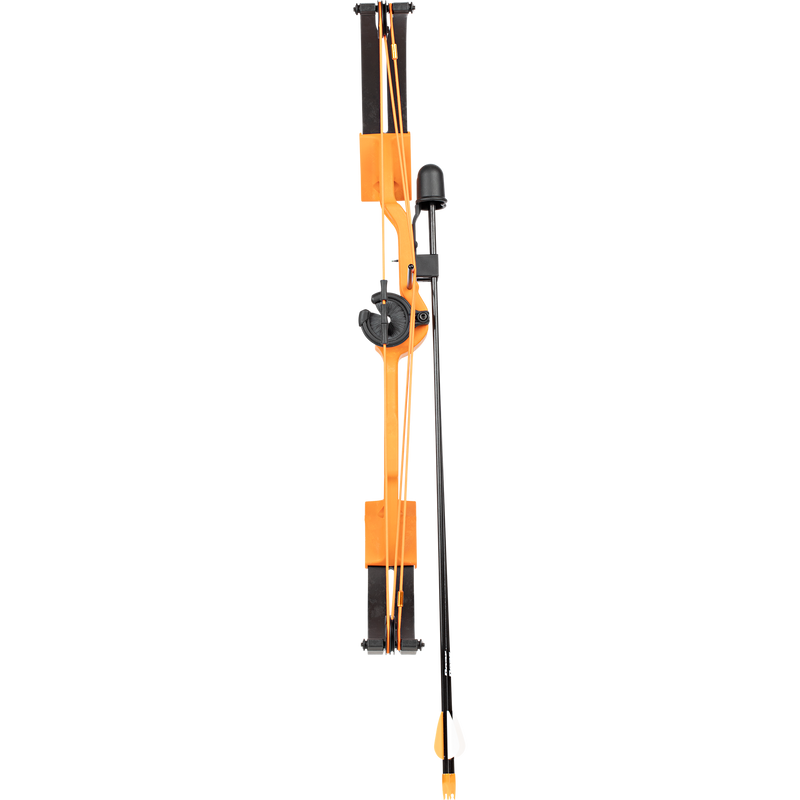 Bear Brave Bow with Biscuit - Orange Youth Compound Bow - Youth_9