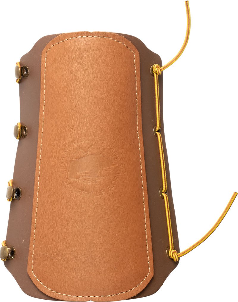Bear Archery Fred Bear Logo Traditional Bow Arm Gaurd - Recurve Bow Arm Guard - Longbow Arm Gaurd