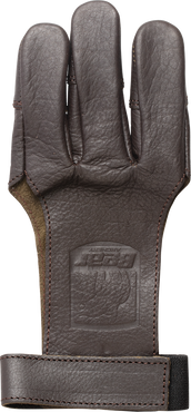 Bear Archery Leather 3 Finger Shooting Glove