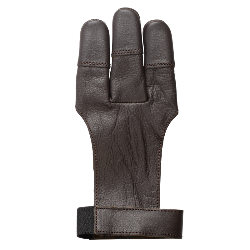 Bear Archery Leather 3 Finger Shooting Glove